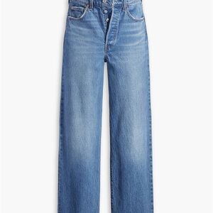 Levi's Light Blue Straight Leg Jeans